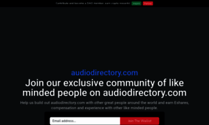 Audiodirectory.com thumbnail