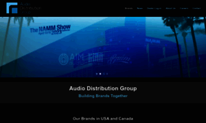 Audiodistributiongroup.com thumbnail