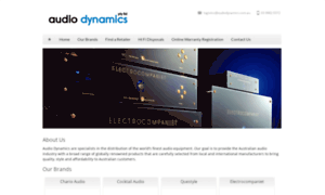 Audiodynamics.com.au thumbnail