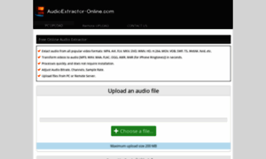 Audioextractor-online.com thumbnail