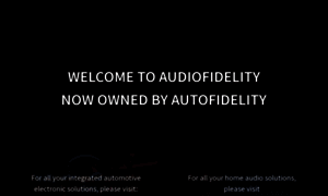 Audiofidelity.com.au thumbnail