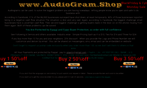 Audiogram.shop thumbnail