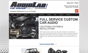 Audiolabcarstereo.com thumbnail