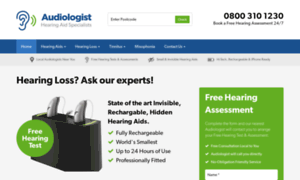 Audiologist.co.uk thumbnail