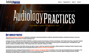 Audiologypractices.org thumbnail