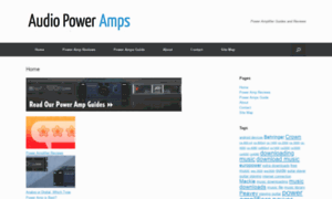 Audiopoweramps.com thumbnail