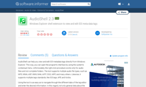 Audioshell.software.informer.com thumbnail