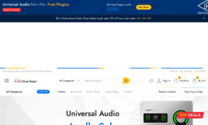 Audioshopnepal.com thumbnail