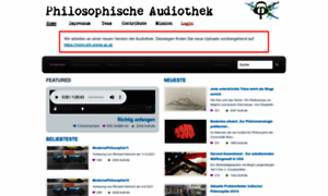 Audiothek.philo.at thumbnail