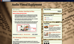 Audiovisual-equipment.blogspot.hr thumbnail