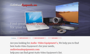 Audiovisualequipments.com thumbnail