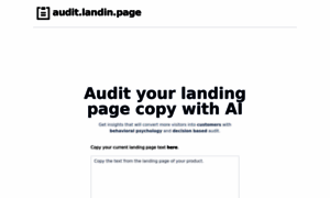 Audit.landin.page thumbnail