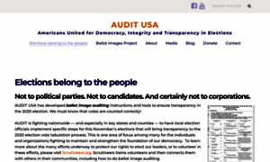 Auditelectionsusa.org thumbnail