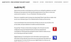 Auditmypc.com thumbnail