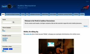 Auditoryneuroscience.com thumbnail