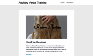 Auditoryverbaltraining.com thumbnail