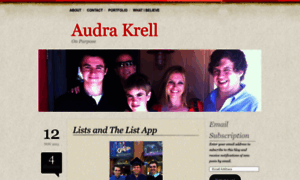 Audrakrell.com thumbnail