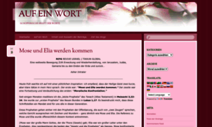 Aufein-wort.de thumbnail