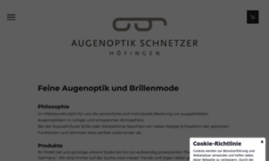 Augenoptik-schnetzer.de thumbnail