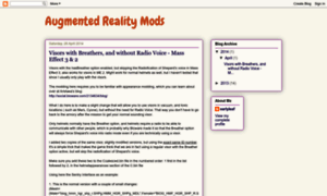 Augmentedrealitymods.blogspot.com thumbnail
