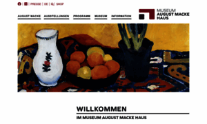 August-macke-haus.de thumbnail