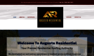 Augustaresidentialroofing.com thumbnail