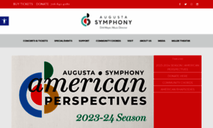 Augustasymphony.com thumbnail