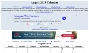 Augustcalendar.org thumbnail