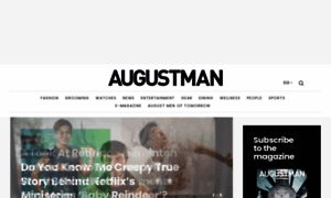 Augustman.com thumbnail
