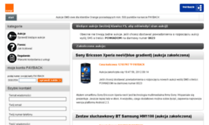 Aukcjepayback.orange.pl thumbnail