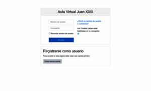 Aulavirtual.juanxxiii.net thumbnail