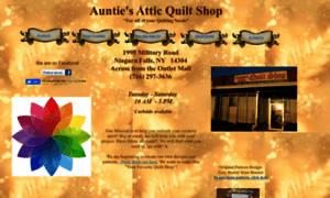 Auntiesatticquiltshop.com thumbnail