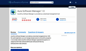 Aura-software-manager.software.informer.com thumbnail