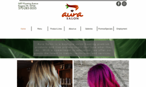 Aurasalons.com thumbnail