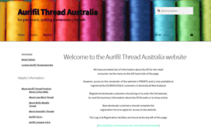 Aurifilthreadaustralia.com.au thumbnail