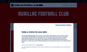 Aurillacfoot.com thumbnail