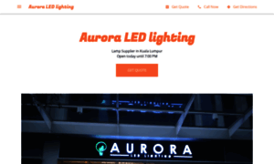 Aurora-led-lighting.business.site thumbnail