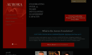 Aurorafoundation.org.au thumbnail