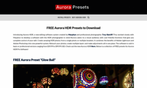 Aurorapresets.com thumbnail