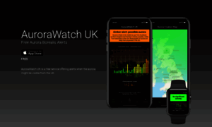 Aurorawatchapp.uk thumbnail