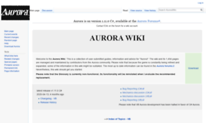 Aurorawiki.pentarch.org thumbnail