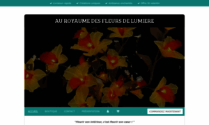 Auroyaumedesfleursdelumiere.fr thumbnail