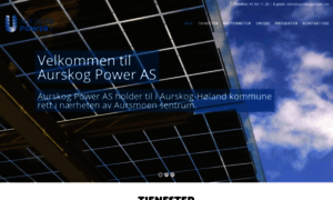 Aurskogpower.no thumbnail