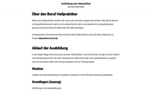 Ausbildung-zum-heilpraktiker.net thumbnail