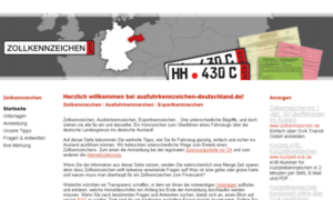 Ausfuhrkennzeichen-deutschland.de thumbnail