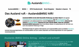 Auslandsbafoeg.de thumbnail