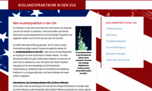 Auslandspraktikum-usa.com thumbnail