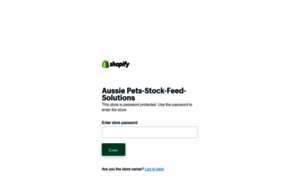 Aussie-pets-stock-feed-solutions.myshopify.com thumbnail