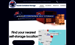 Aussiecontainerstorage.com.au thumbnail
