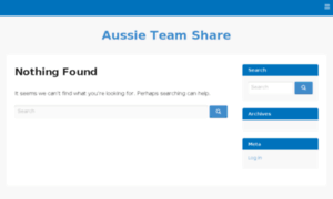 Aussieteamshare.com thumbnail